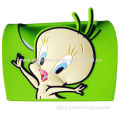 Custom soft PVC cartoon mobile phone holder, eco-friendly material for promotion & advertising
